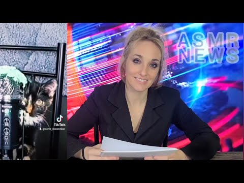 ASMR News Role Play | News You Don't Want to Miss 😉 | Lots of Good Triggers