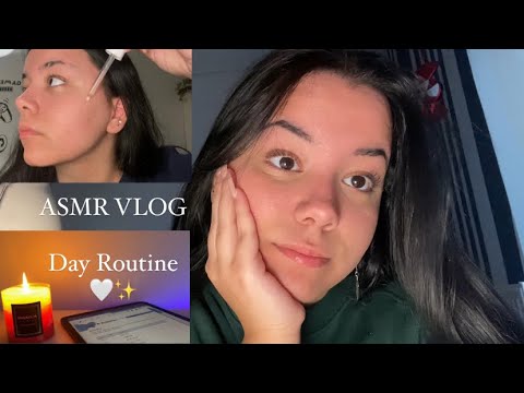 ASMR VLOG | Spend a Day at Home with Me | Day Routine | ASMR Relaxing Studying