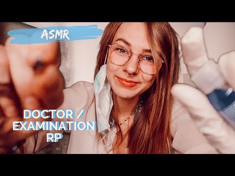 ASMR - Scalp & Back Examination 👩‍⚕️- RP (deutsch/german)