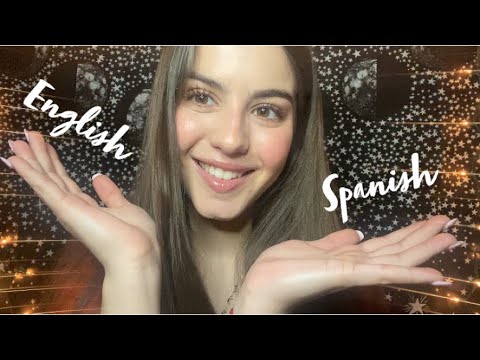 ASMR- RELAXING ENGLISH TO SPANISH WORDS