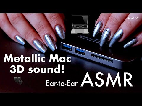 +30 min of INTENSE PLEASURE  💻 METALLIC-MAC electronic devices SOUND 🖤 Best New experience of ASMR 💻