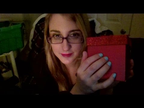ASMR Viewer Requested Fast Tapping - Red Box, Ribbed Binder, Glass, Speaker