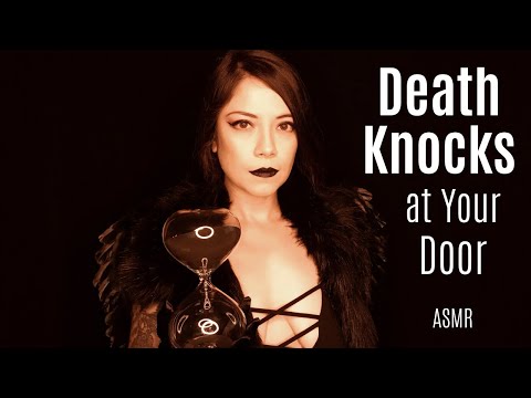 ASMR | Dark Angel Eases You Into Death (Personal Attention, Role Play, Soft Spoken, Fabric Sounds)