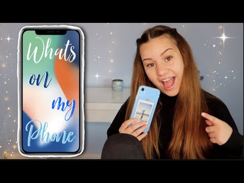 [ASMR] WHAT'S on my PHONE?! 🧐📱| Update IOS 14 | ASMR Marlife