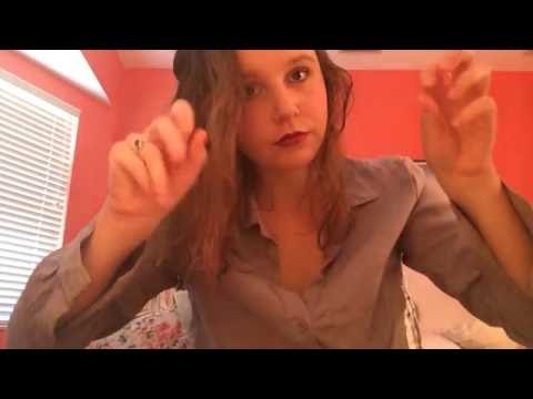 ASMR Slow hand movements +covering the camera lens