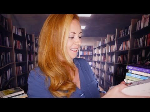 ASMR Library Role Play | Soft Book Talk, Pages & Pottering About