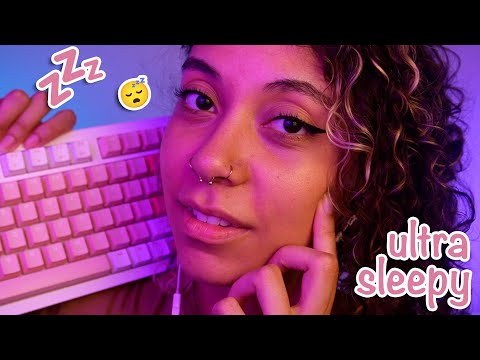 *ULTRA SLEEPY SOUNDS* Inaudible, Keyboard sounds, Fluffy Sounds, Cleansing You, Book Sounds ~ ASMR
