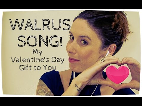 I Don't Want to Kiss a Walrus! Valentine's Day Song for You (not ASMR)