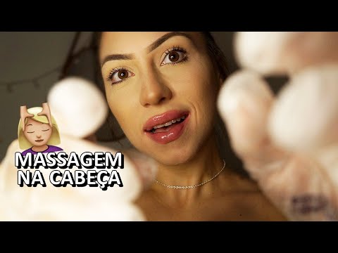 ASMR: MASSAGEM NA SUA CABEÇA | ARRANHANDO SEU CÉREBRO