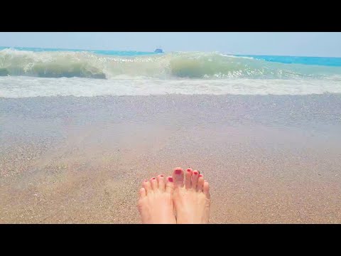 ASMR Vacation Vlog (Whispered, Face Treatment, Tapping, Ocean Sounds)