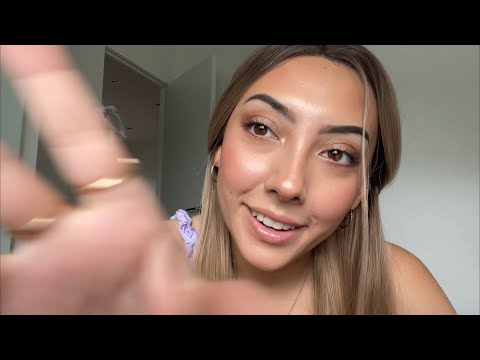 ASMR scratching the microphone but you are the microphone | Minimal whispering! 💜