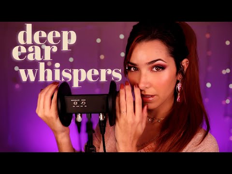 ASMR Whispers DEEP in Your Ears (ear to ear, ear cupping, ear touching, trigger words)