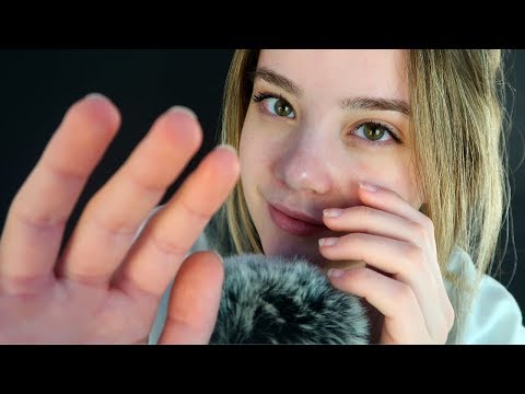 ASMR Fluffy EAR MASSAGE & Pregnancy Update! Up Close Whispers & Ear To Ear Sounds