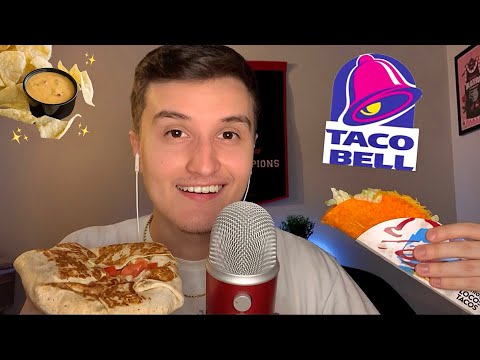 ASMR | HUGE Taco Bell Mukbang 🛎️🌮 (eating sounds)