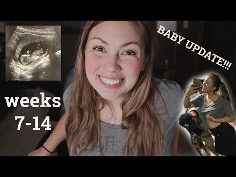 HUGE BABY UPDATE! The bad, the worse, and the TMI (weeks 7-14)