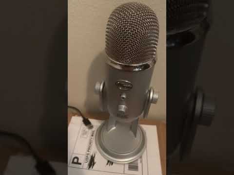 My new blue yeti microphone came!