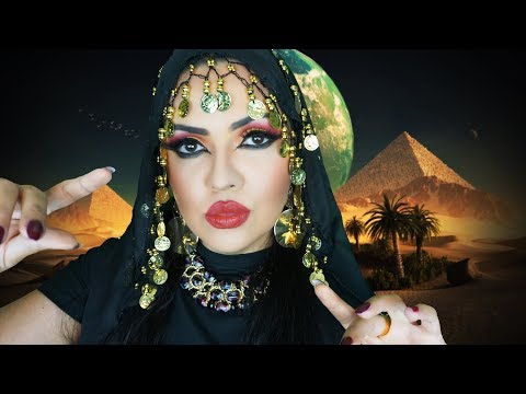 ASMR Egyptian Priestess Plucks You 😴Whispers and Tons of PLUCKING