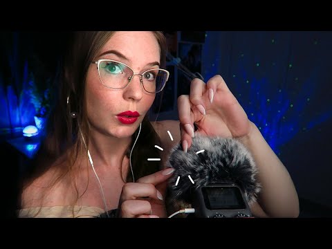 SEARCHING FOR SHIVERIES - There's Something in Your FLUFFY Ear - UpClose Whispered ASMR