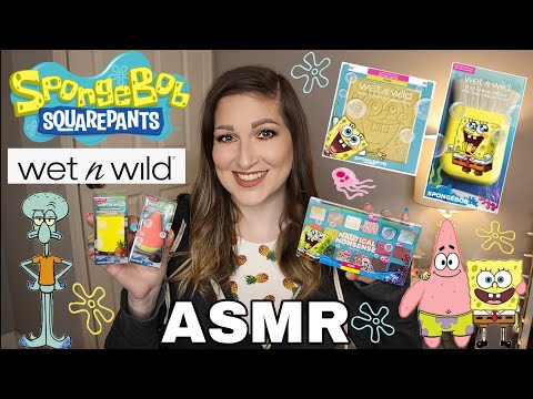 ASMR | Spongebob Squarepants x Wet n Wild Collection