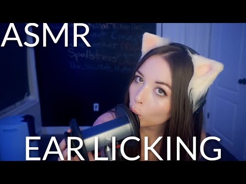 ASMR Kitten Intense Ear Licking 👅 and Kisses 💋 for the Most Tingles
