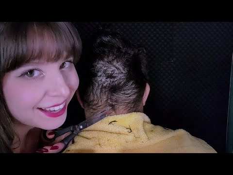ASMR | Sua ex cortando seu cabelo