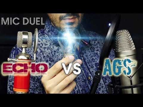 ASMR MIC DUEL AGS vs ECHO (technical comparison)