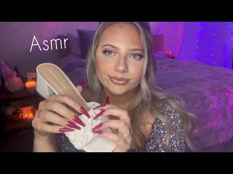 Asmr Shoe Tapping & Scratching | Summer Shoe Collection! 👡