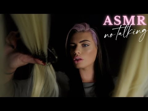 ASMR Brushing Your Hair Until You Fall Asleep 💭 (no talking, personal attention)