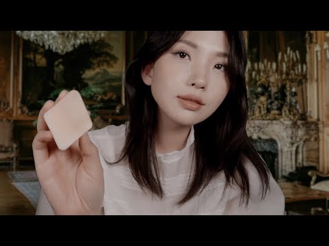 ASMR | Makeup & Styling for My Lady's Blind Date 🧚🏻 (Layered Sound)