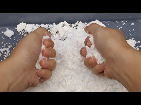 ASMR - Make crispy sounds. Try squeezing corn flour and baking soda.