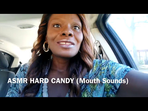 ASMR Sucking Hard Candy Whisper Ramble Soft Spoken Mouth Sounds