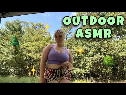 ASMR Outdoor Camping Lofi Fast and Aggressive Intense Tingles! Camera Tapping All Up In Your Face⛺️✨
