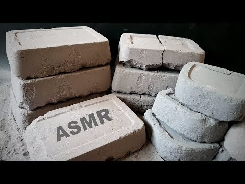 ASMR : Brown Baking Soda Block Crumble #251