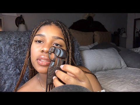 ASMR- RELAXING TRIGGERS FOR SLEEP 😌💕(Scalp Scratching, Lotion Sounds, Inaudible Whispering)