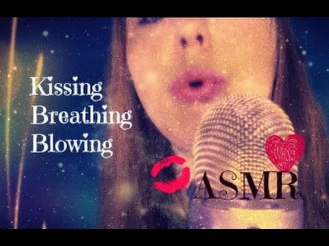 ASMR Ear to Ear Kissing 💋 Breathing & Blowing! Tingly