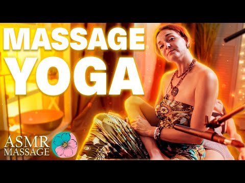 ASMR Whispering Light Yoga & Reiki Massage by Taya
