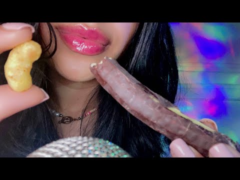 ASMR Mukbang Trying Snacks from Croatia & Serbia (Satisfying Mouth Sounds)