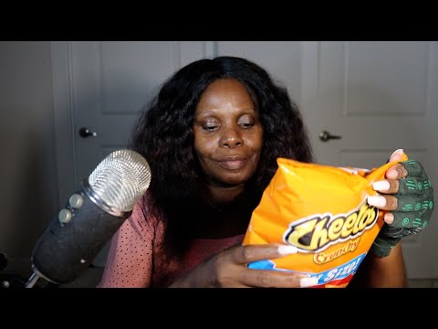 Party Size Cheetos ASMR Eating Sounds