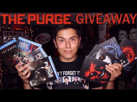 [ASMR] PURGE GIVEAWAY! (Win The Purge Franchise!)