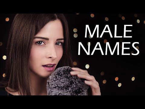 ASMR Whispering Your Name 📛  (whispering male names ASMR)