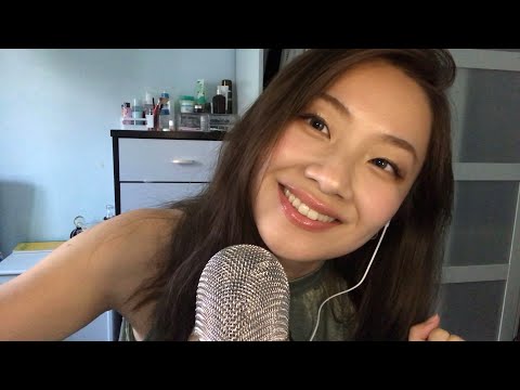 My first ASMR video (in English, Chinese, French and Korean)