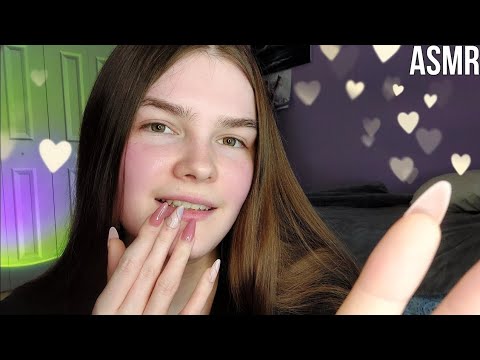 ✨️tingly mouth sounds, teeth tapping, nail clicking & some mic scratching *Fast ASMR*✨️