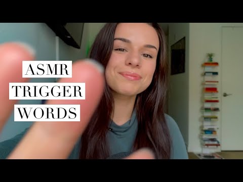 ASMR hypnotizing hand movements & up-close trigger words
