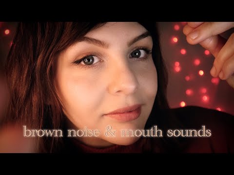 432hz Brown Noise and ASMR Mouth Sounds for DEEP Relaxation NO TALKING 😴