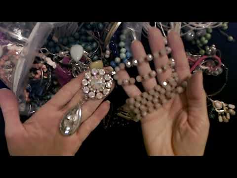 ASMR | Bulk Jewelry Bag Show & Tell 7-6-2023 (Soft Spoken)