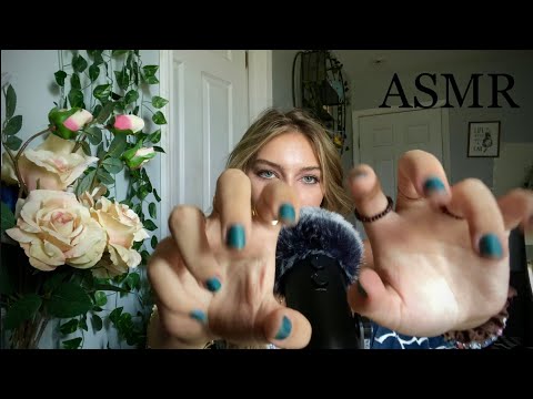 Spiders Crawling Up Your Back~(inaudible whispers, hand movements, clicky whispers) | ASMR