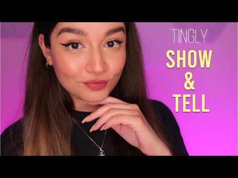 ASMR Show & Tell To Help You Fall Asleep (Haul, Tapping, Lots of Whispering)