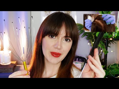 [ASMR] Realistic Scalp Check, Scalp Massage and Treatment ~ Medical Roleplay