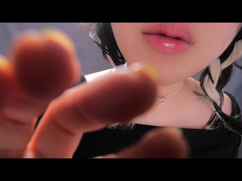 ASMR Touching You👏👐👀(Caressing Your face, Ears, Head and Scalp for Relaxing)