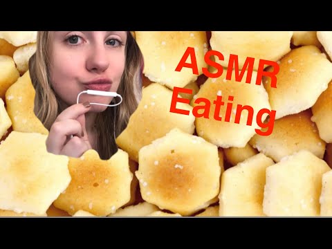 ASMR Eating Crackers | LoFi Crunch